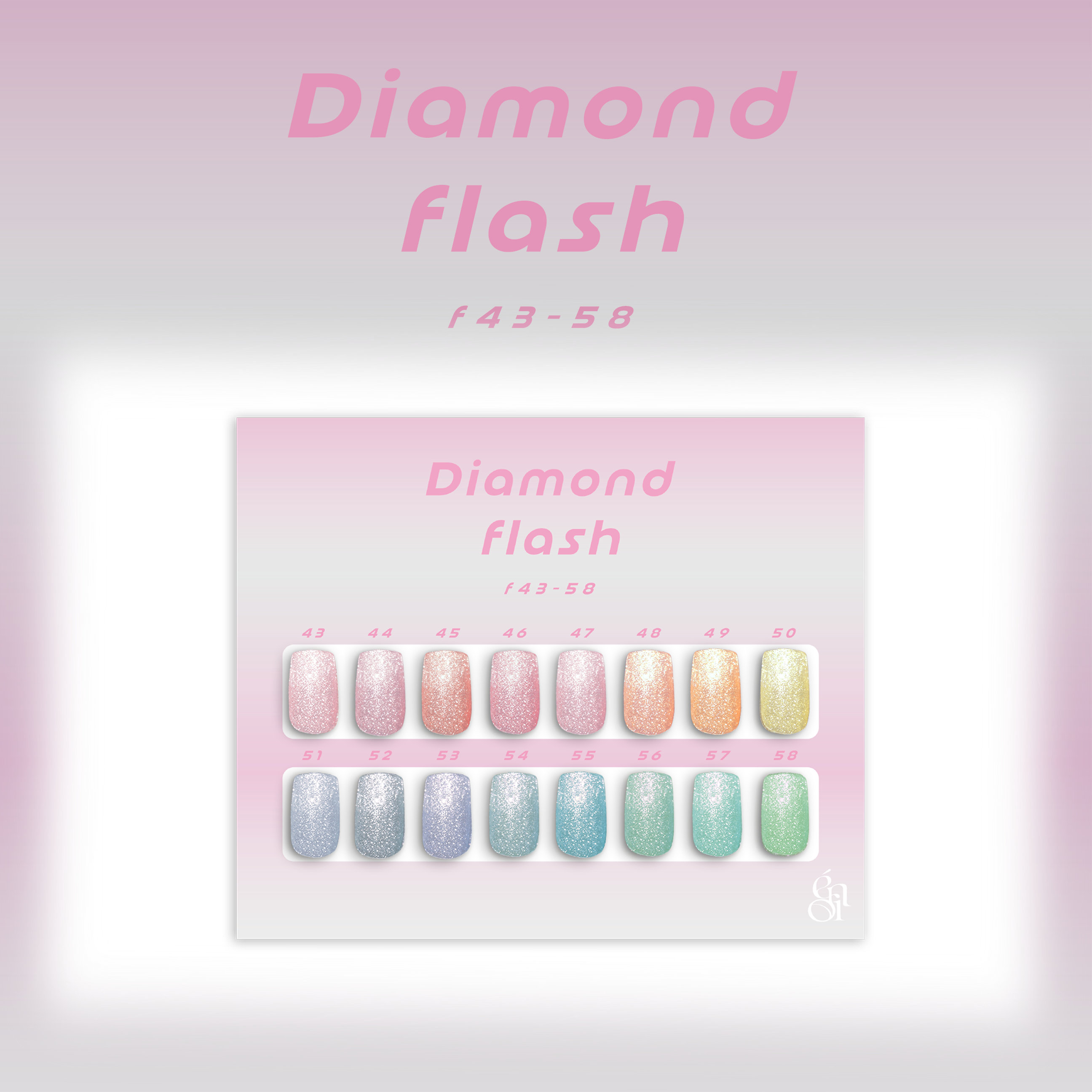 【定価25,280】 enoi Diamond Flash 新色 diamond flash（f43-58） – énoi