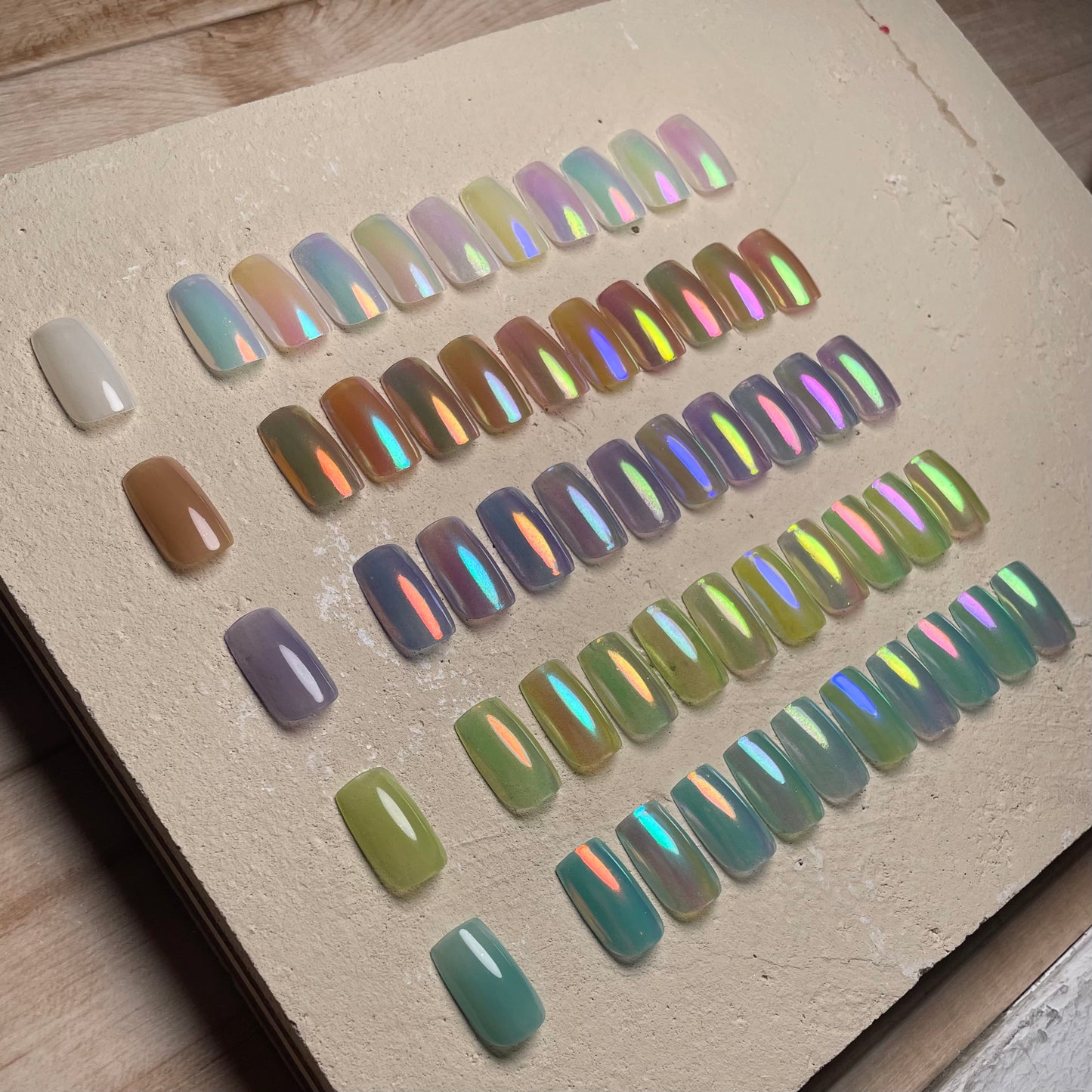 "N" series -non wipe gel colors-