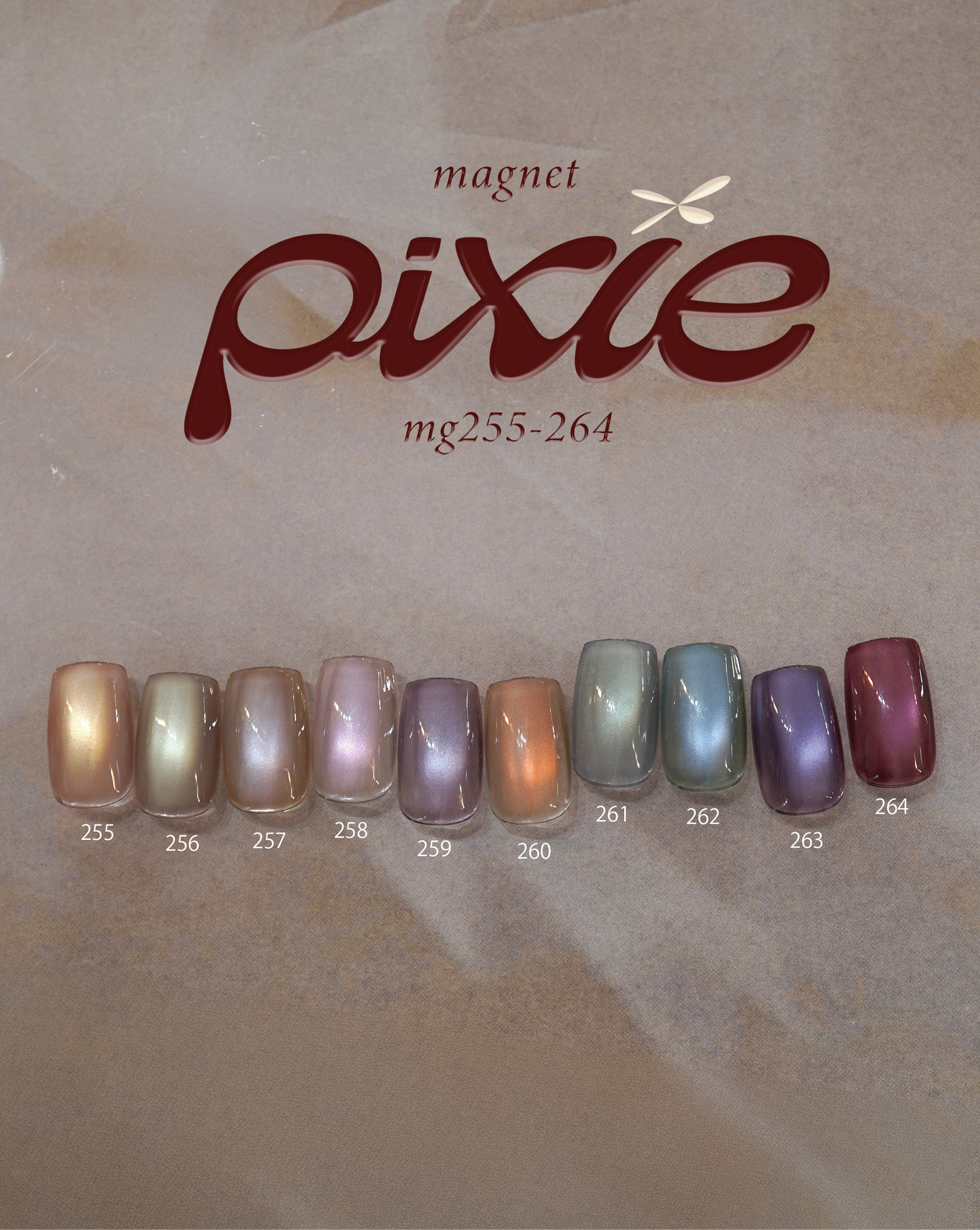 pixie magnet set 10色 set (ノベルティなし)
