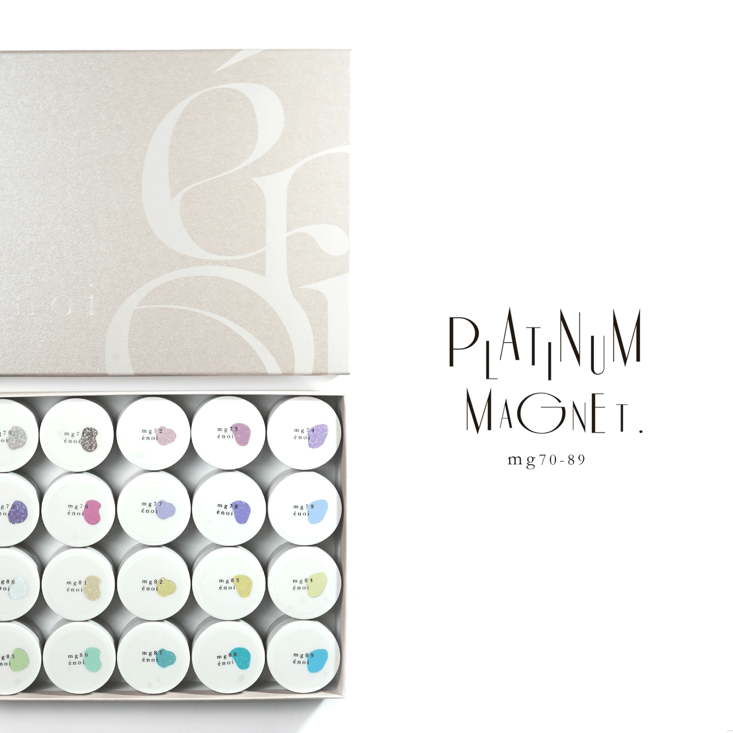 enoi platinam magnet プラチナマグ20色セット énoi プラチナマグ 20色セット enoi PLATINUM MAGNET – énoi