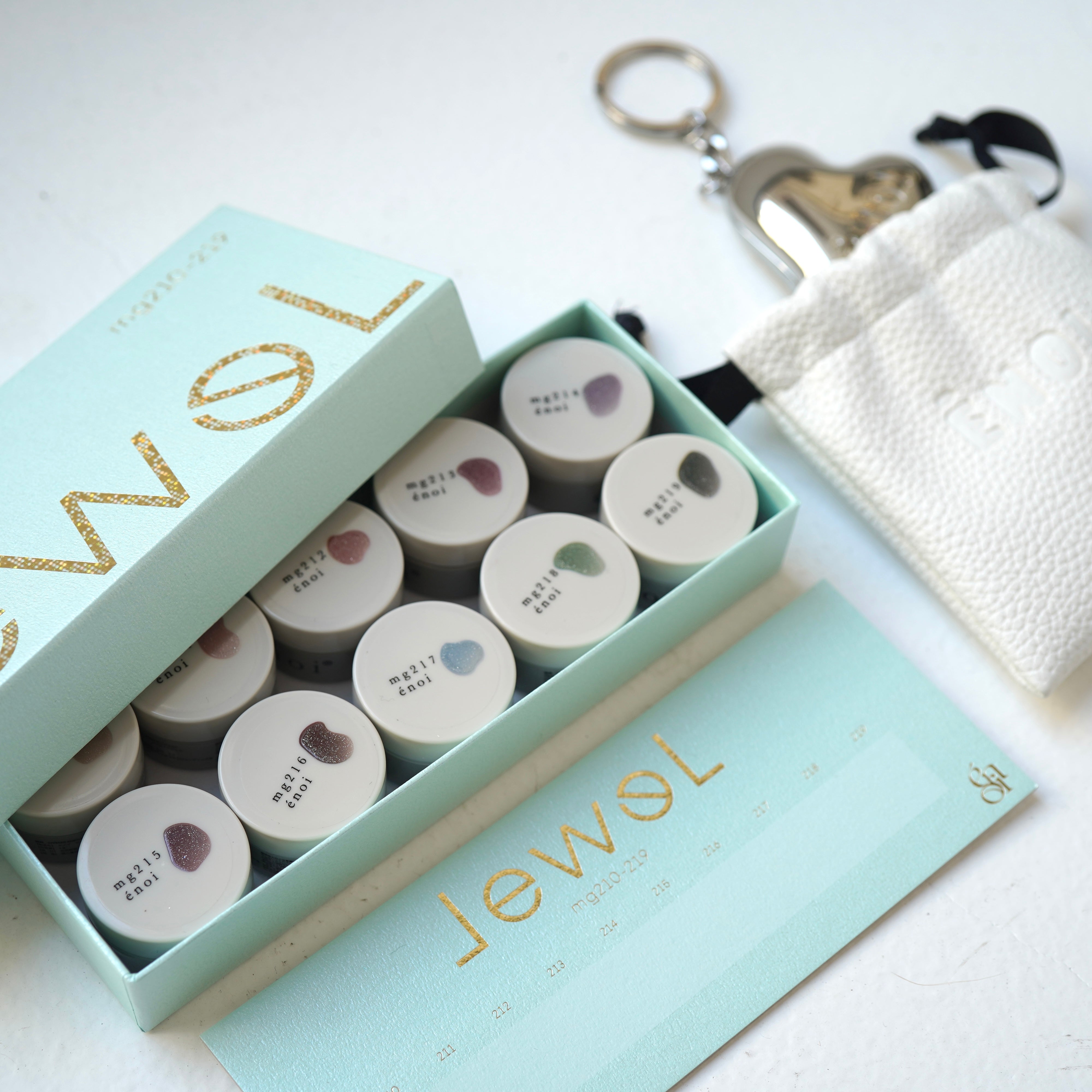 jewel 10色セット※台紙＋ハートミラー付き（限定色なし） – énoi