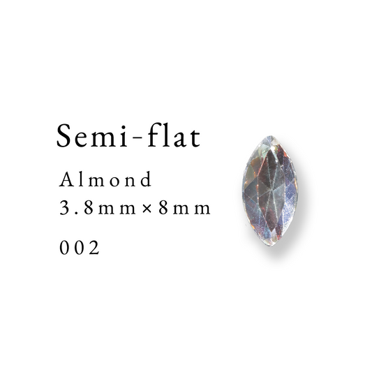 Semi-flat-Almond