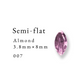 Semi-flat-Almond