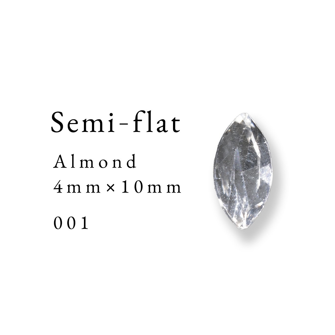 Semi-flat-Almond