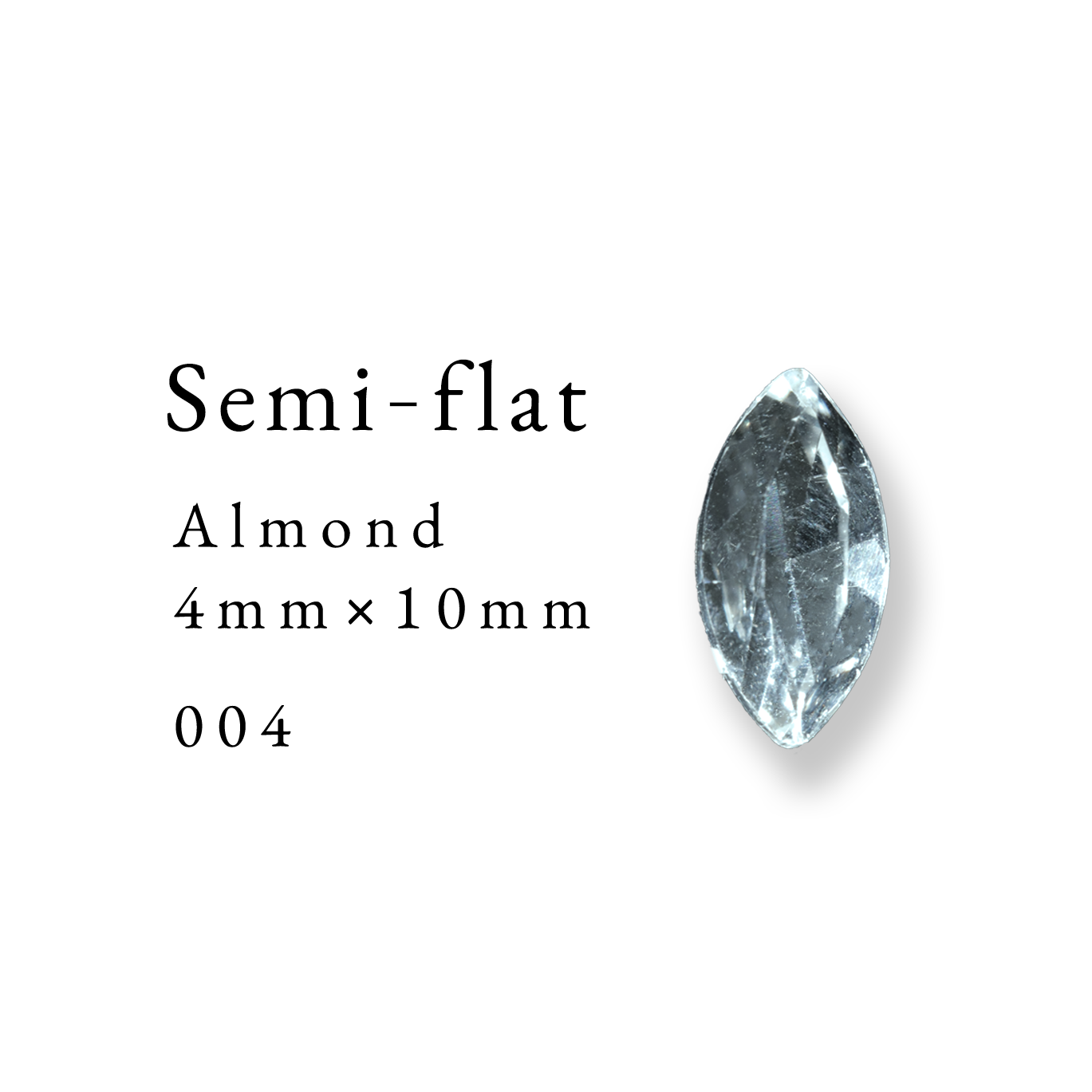 Semi-flat-Almond