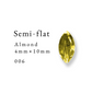 Semi-flat-Almond