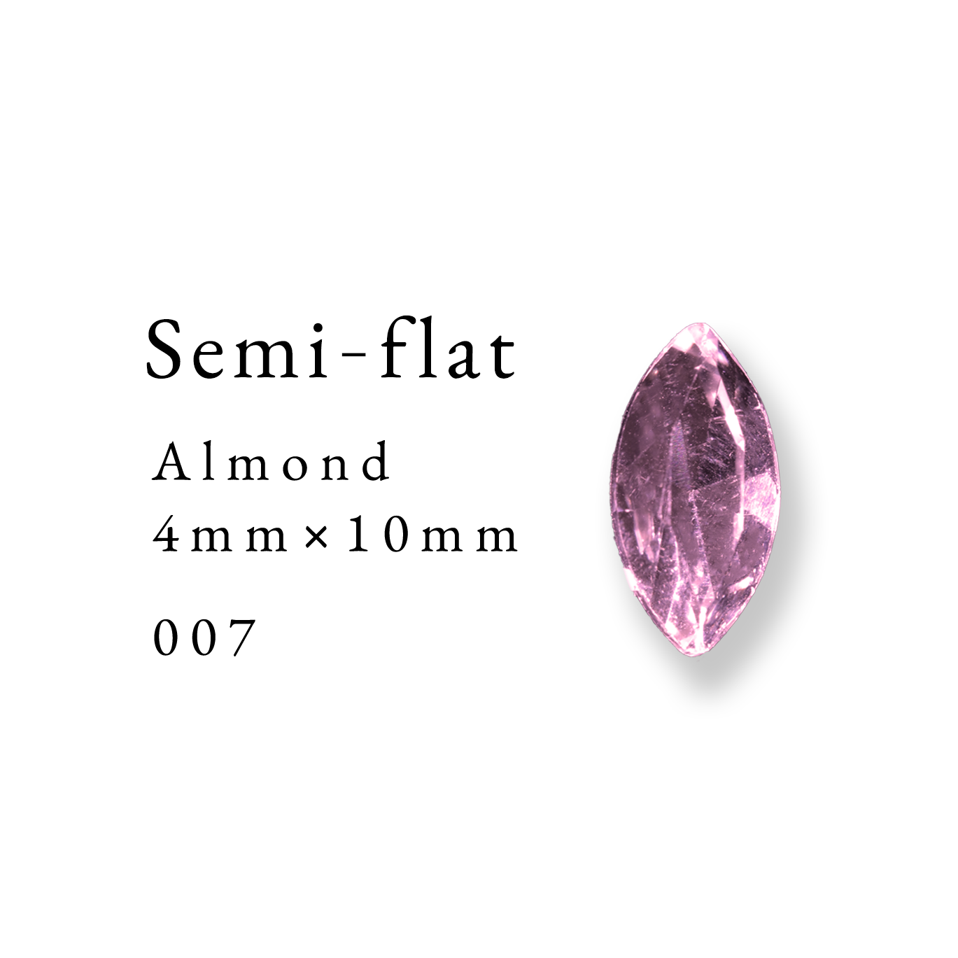 Semi-flat-Almond