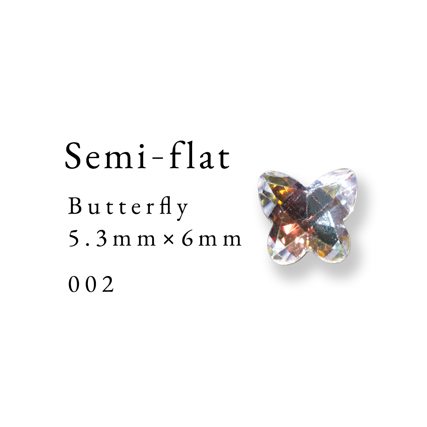 Semi-flat Butterfly