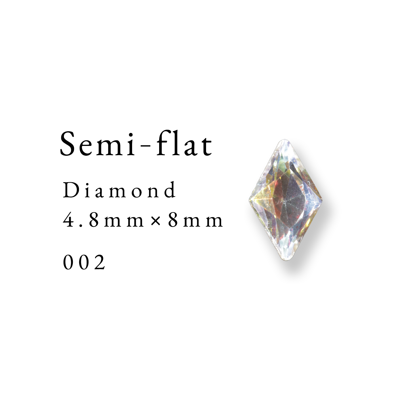 Semi-flat Diamond