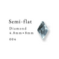 Semi-flat Diamond