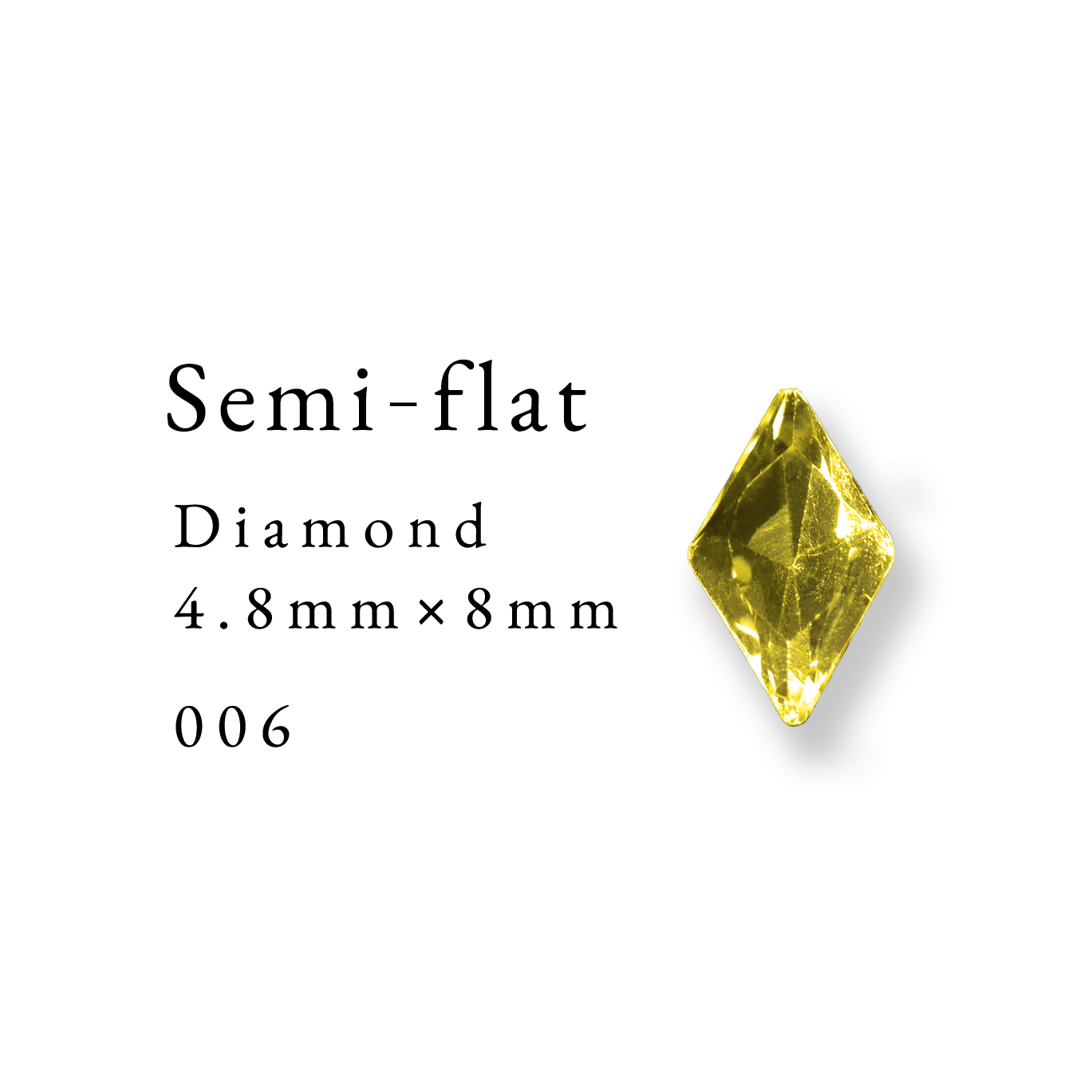 Semi-flat Diamond