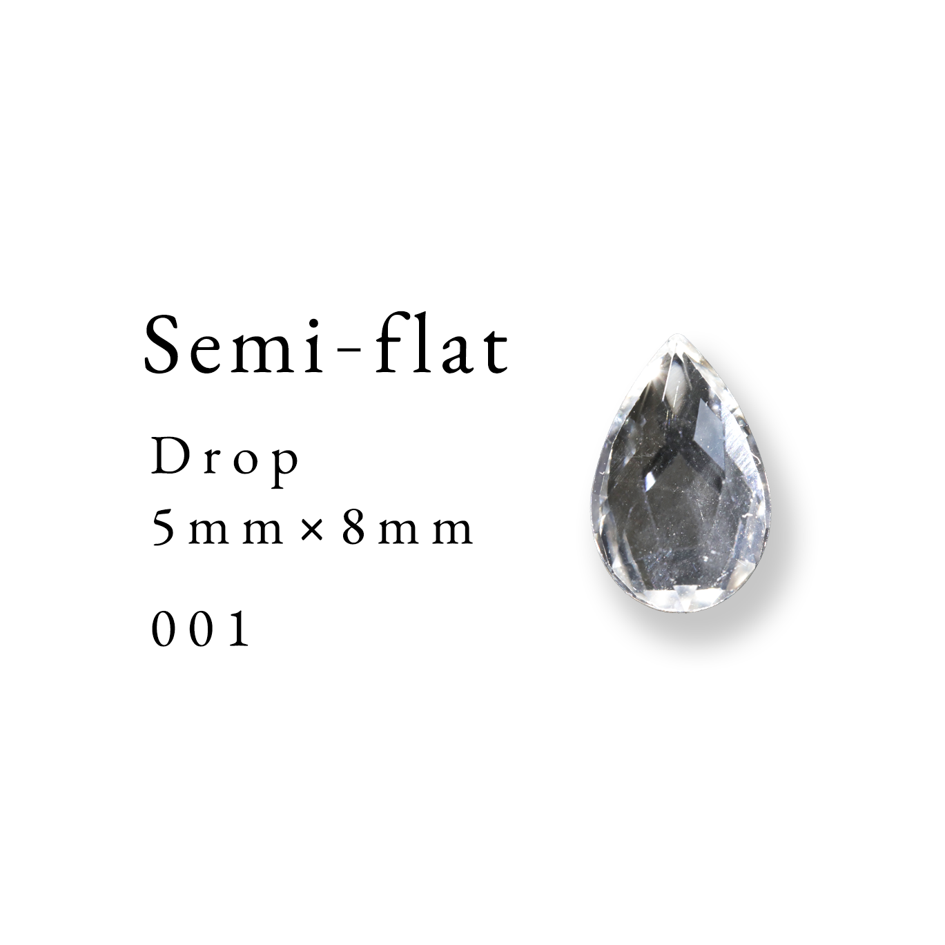 Semi-flat Drop