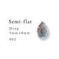 Semi-flat Drop