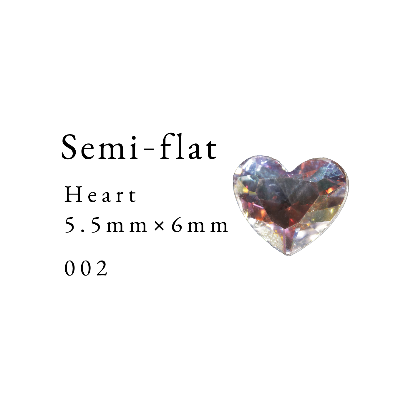 Semi-flat Heart