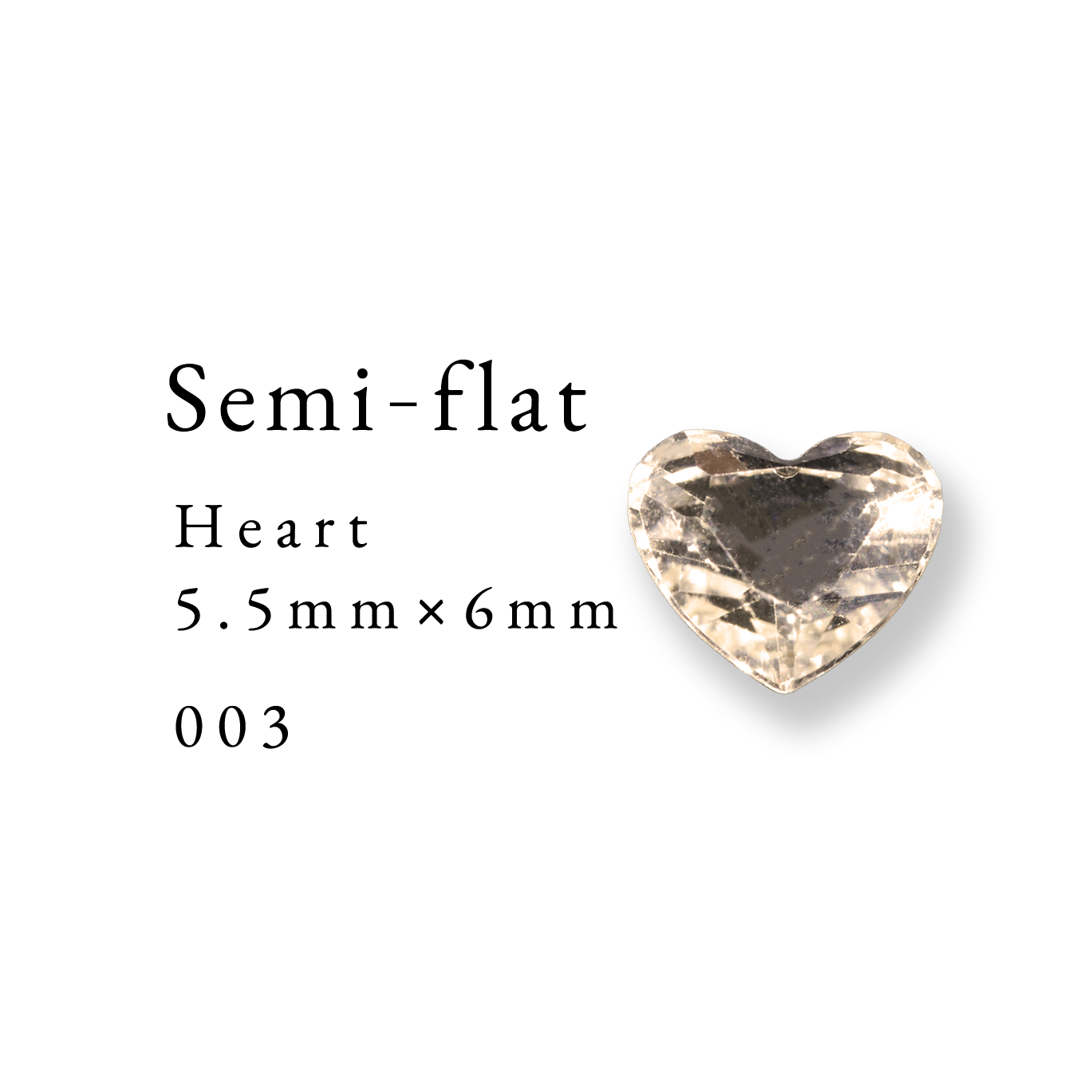 Semi-flat Heart