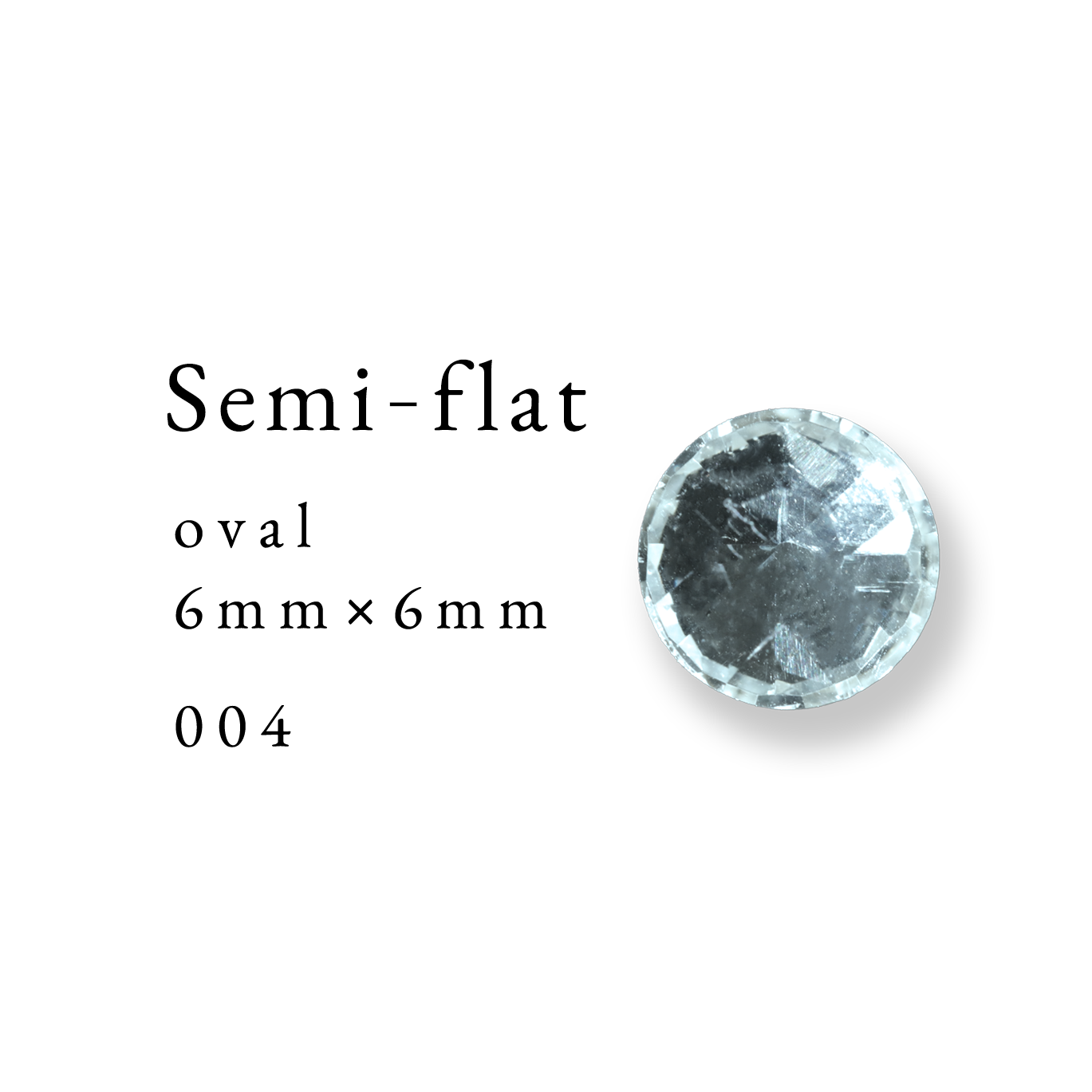 Semi-flat Oval