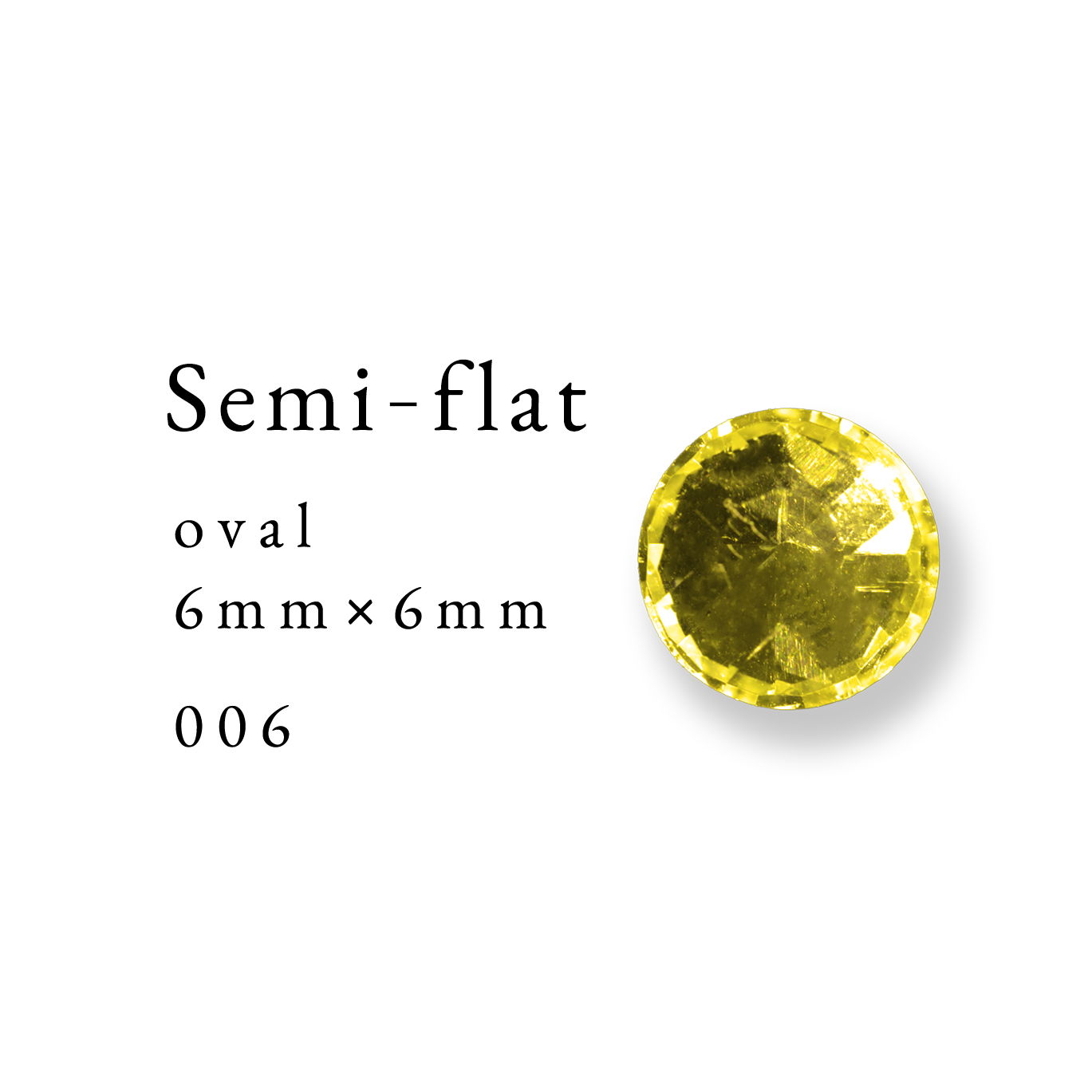 Semi-flat Oval