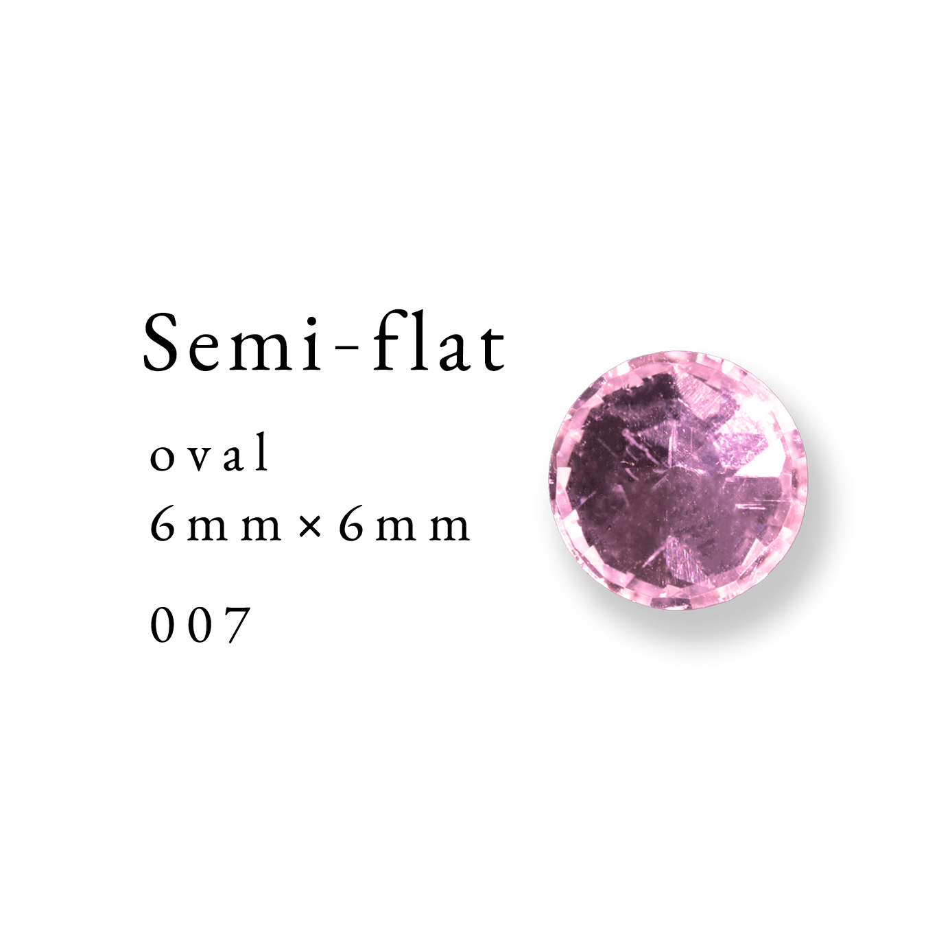 Semi-flat Oval