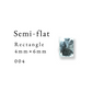 Semi-flat Rectangle