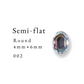 Semi-flat Round