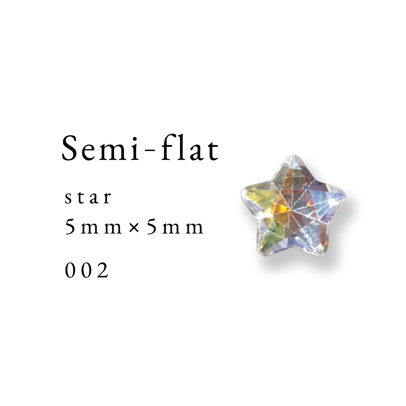 Semi-flat Star