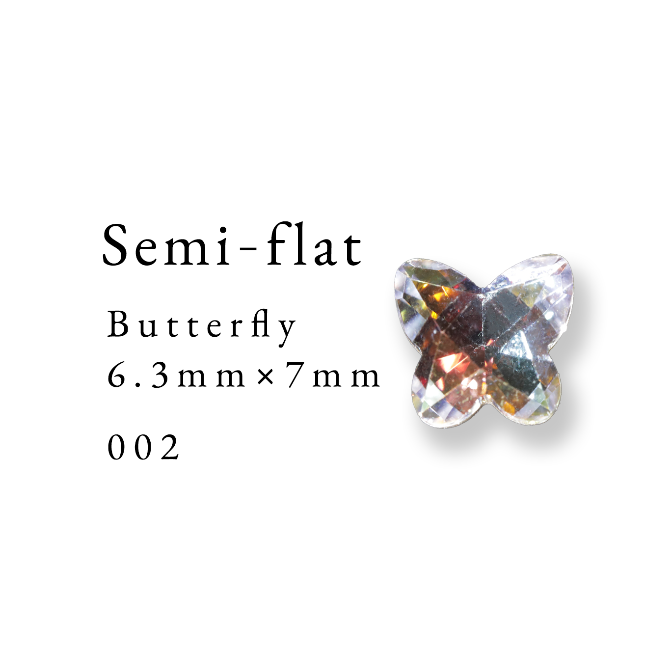 Semi-flat Butterfly