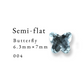 Semi-flat Butterfly