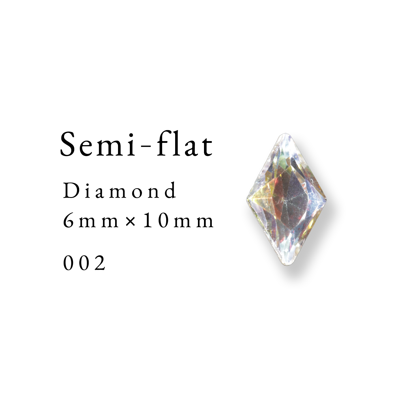 Semi-flat Diamond