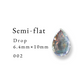 Semi-flat Drop