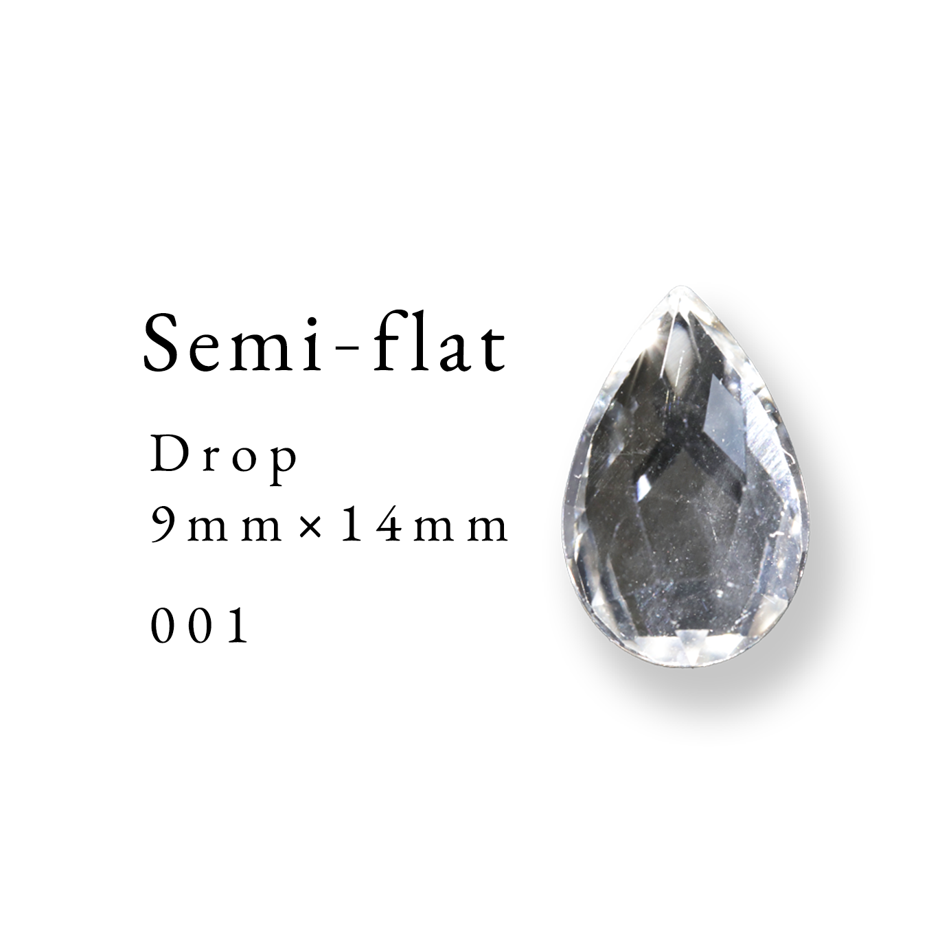 Semi-flat Drop