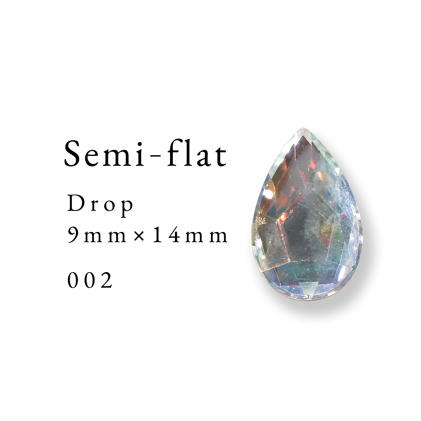 Semi-flat Drop
