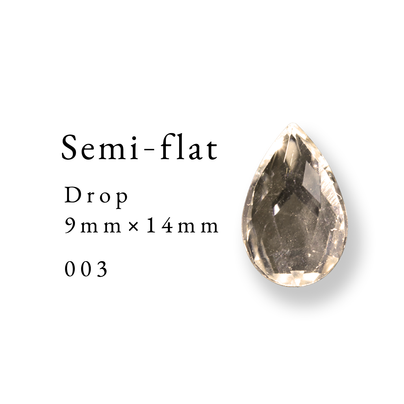 Semi-flat Drop