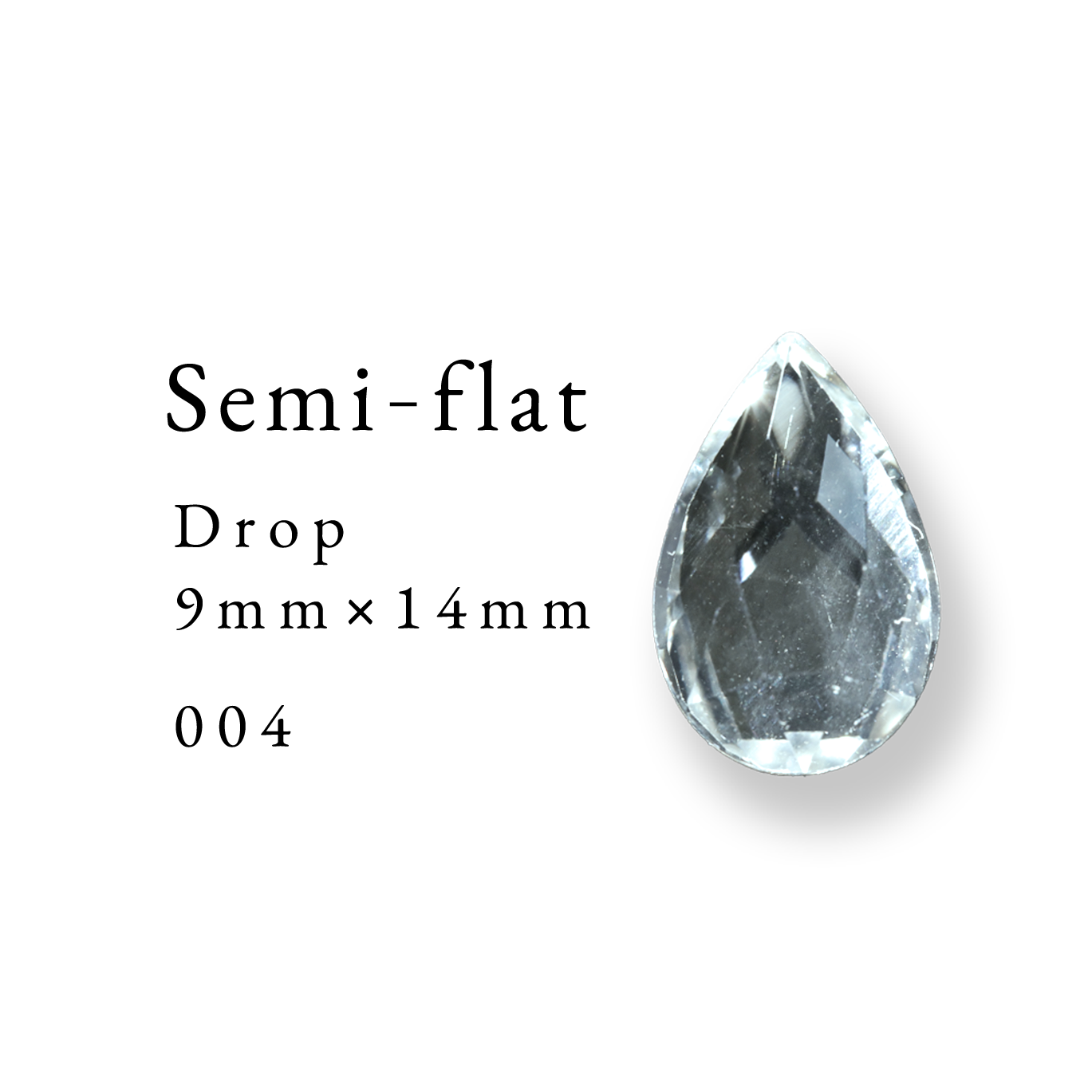 Semi-flat Drop