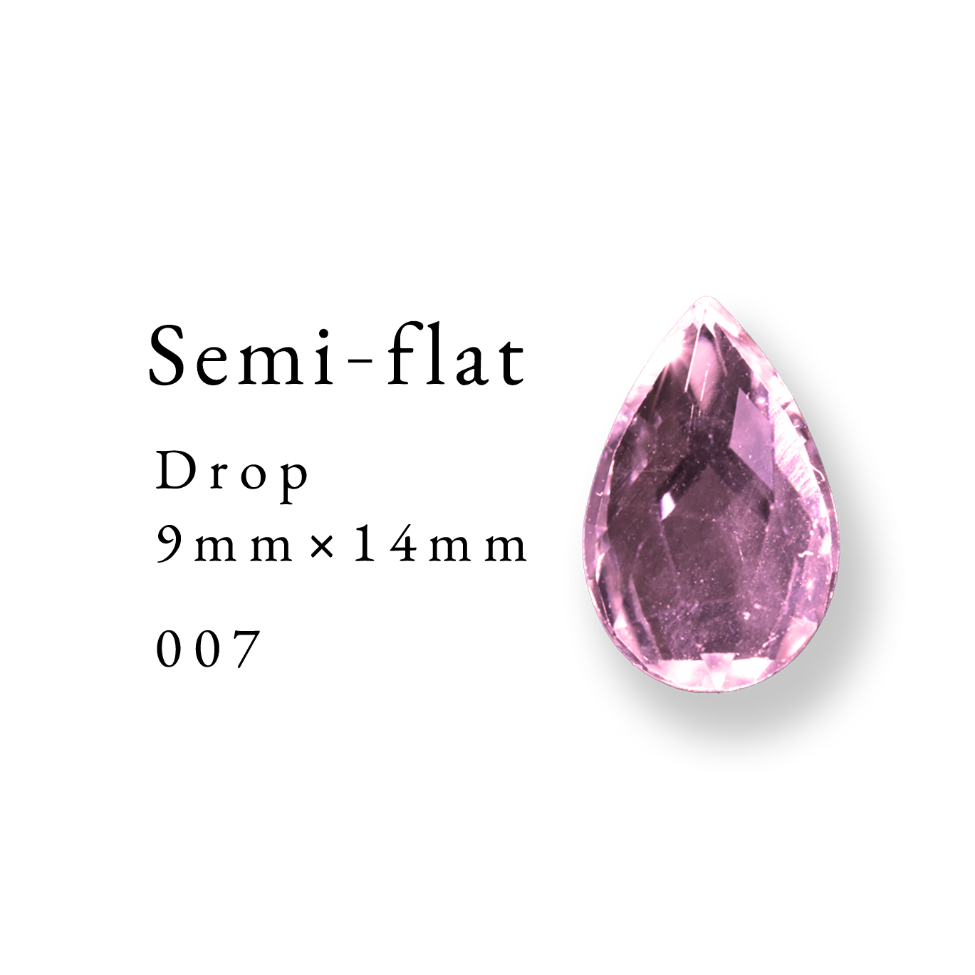 Semi-flat Drop