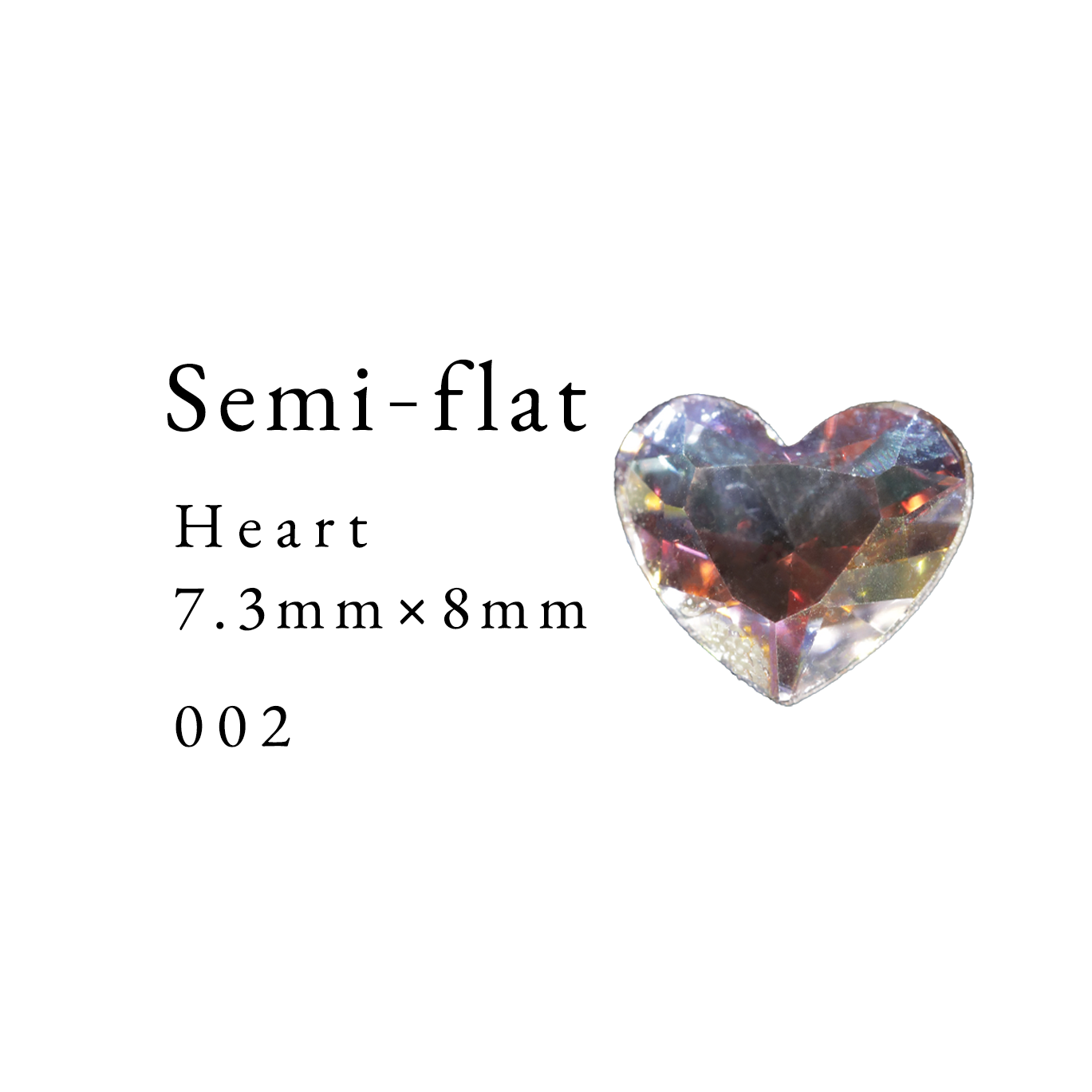Semi-flat Heart