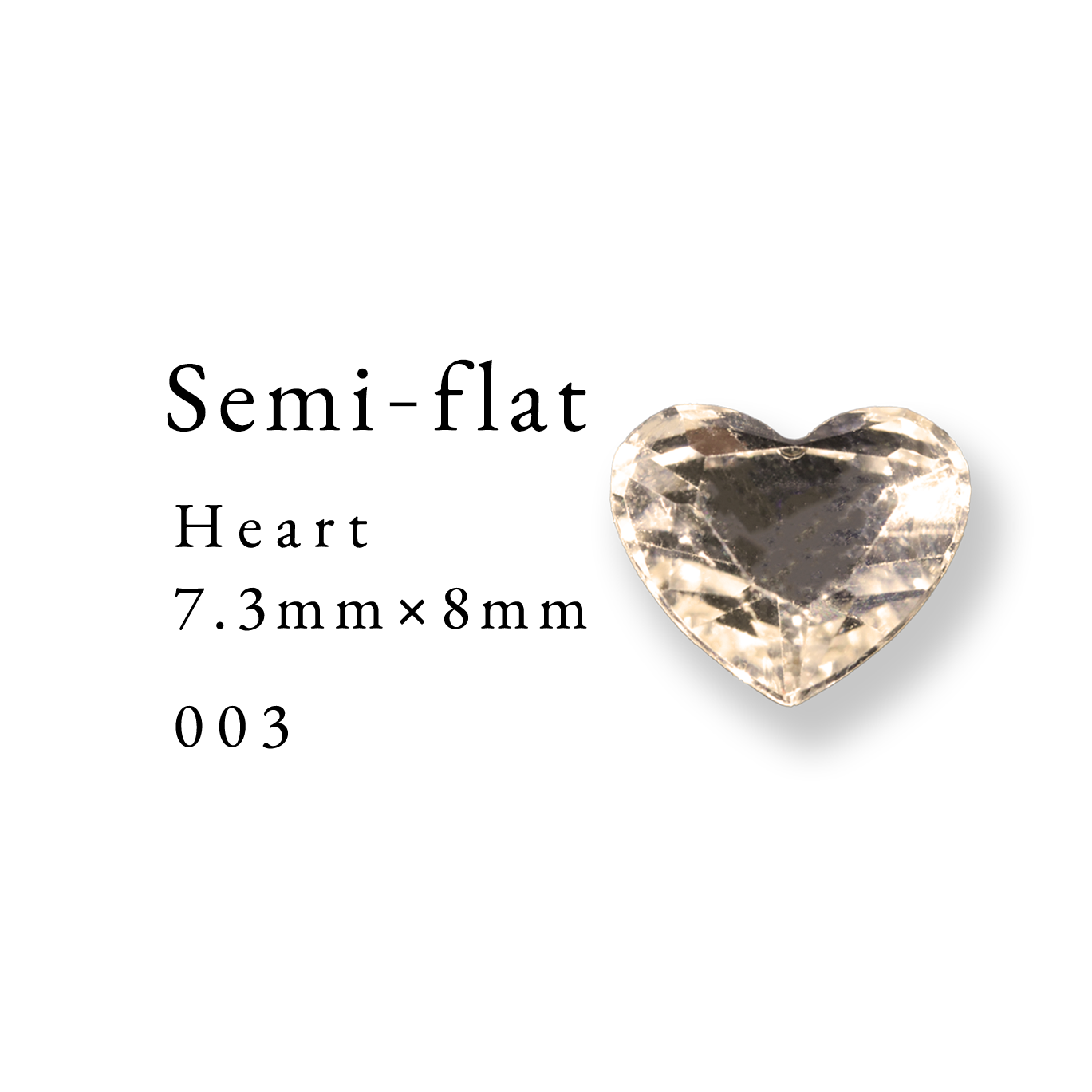 Semi-flat Heart