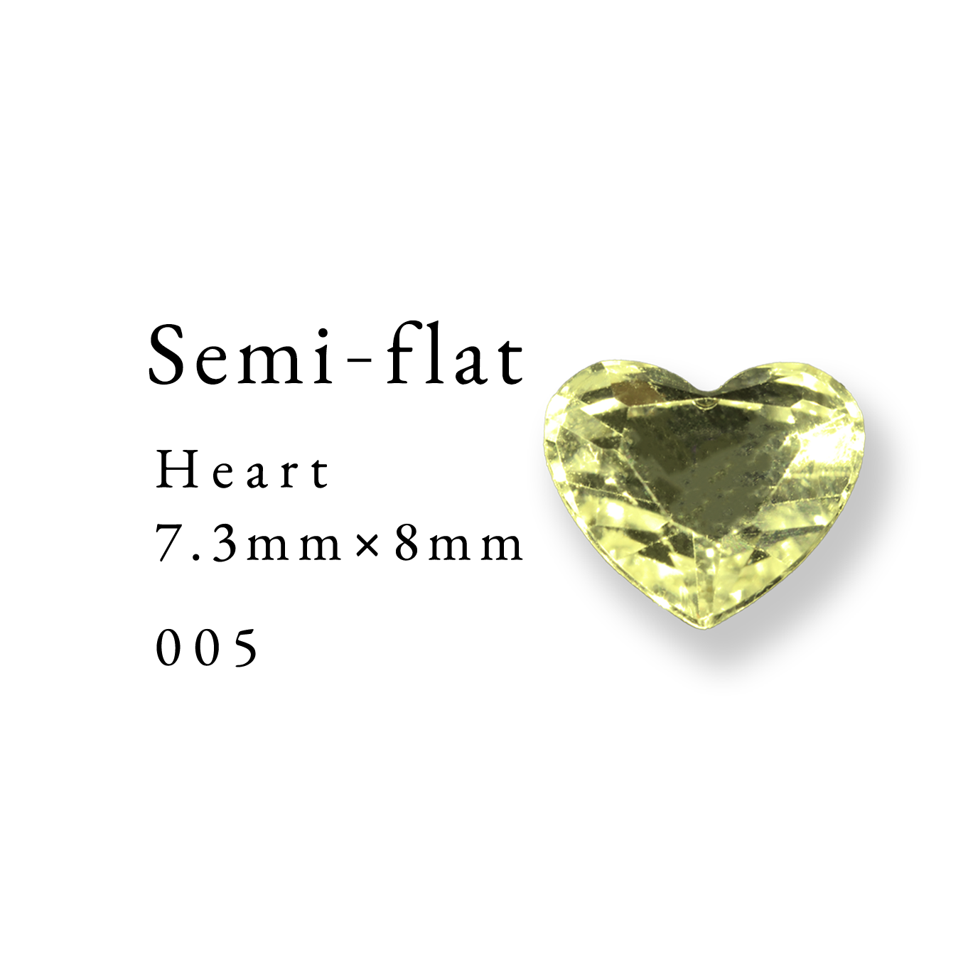 Semi-flat Heart