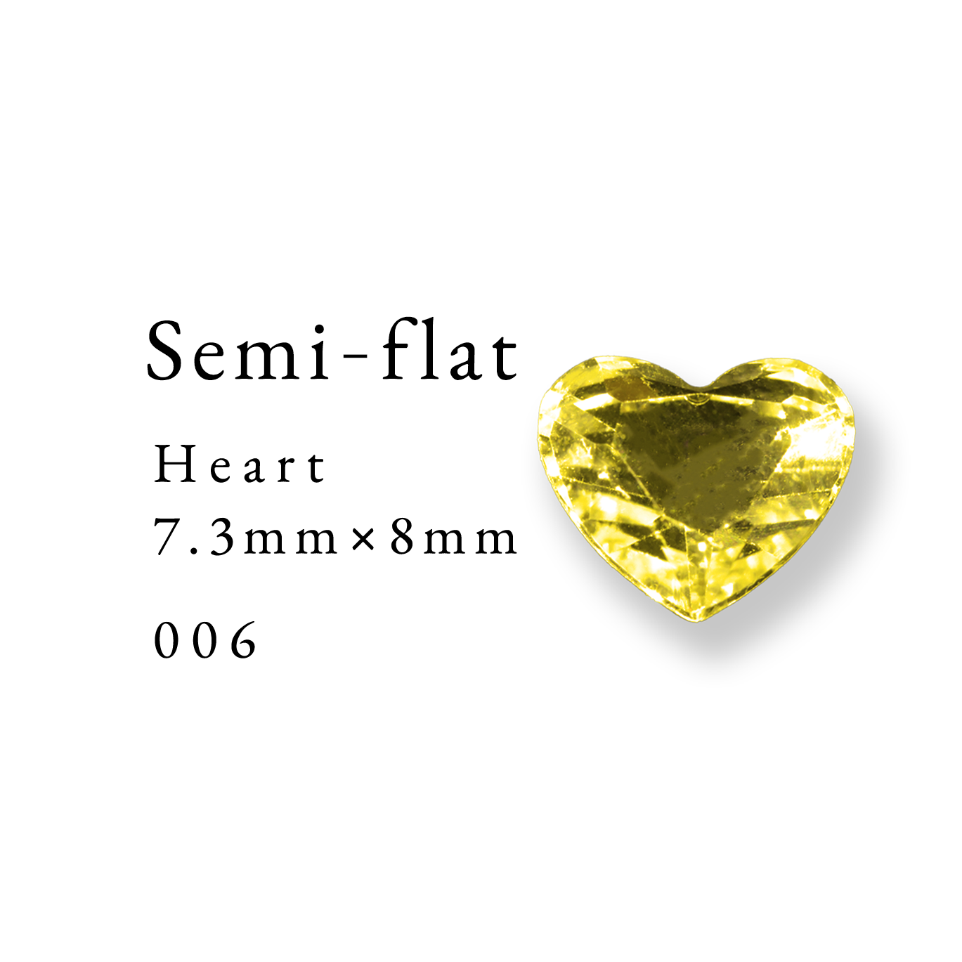 Semi-flat Heart