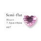 Semi-flat Heart