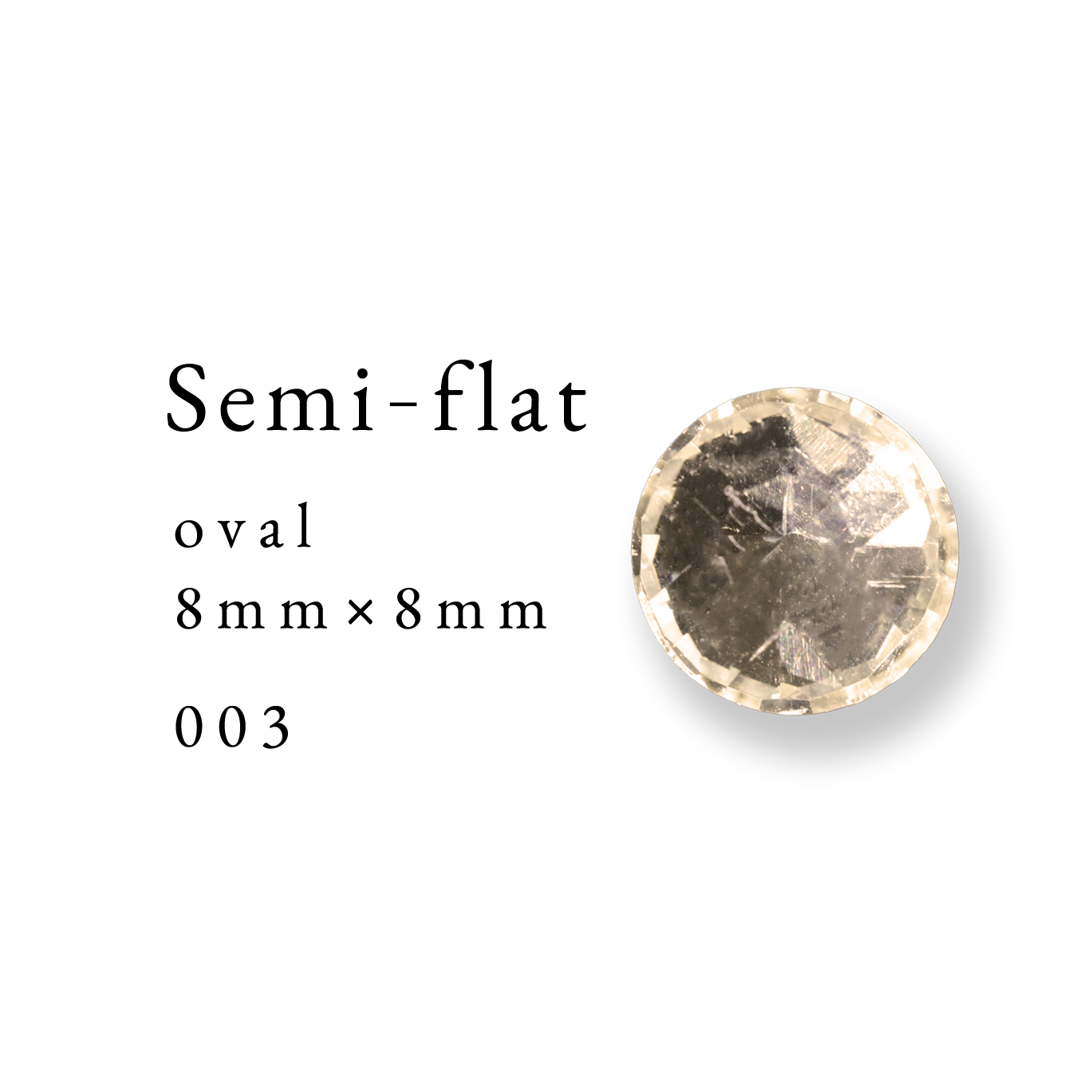 Semi-flat Oval