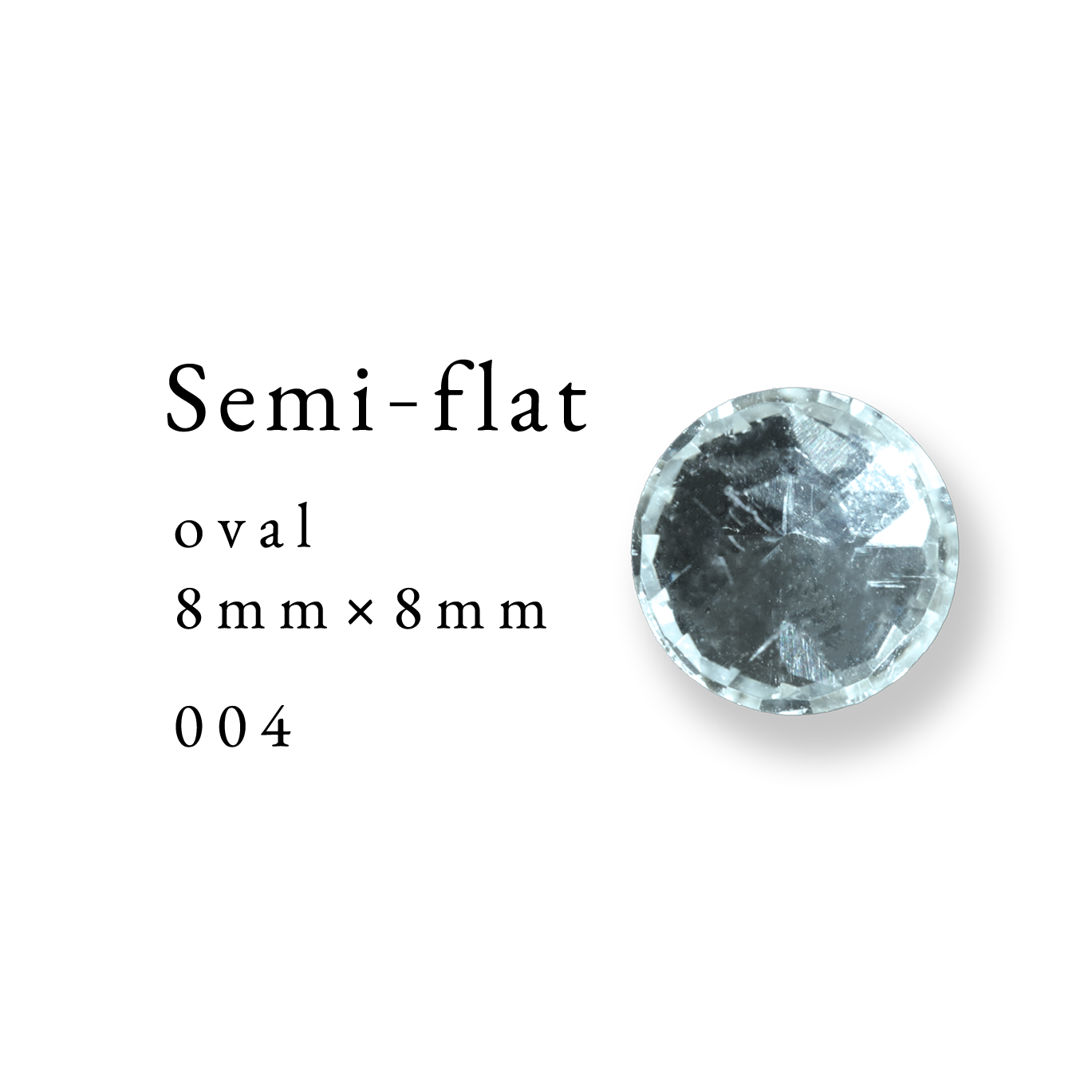 Semi-flat Oval