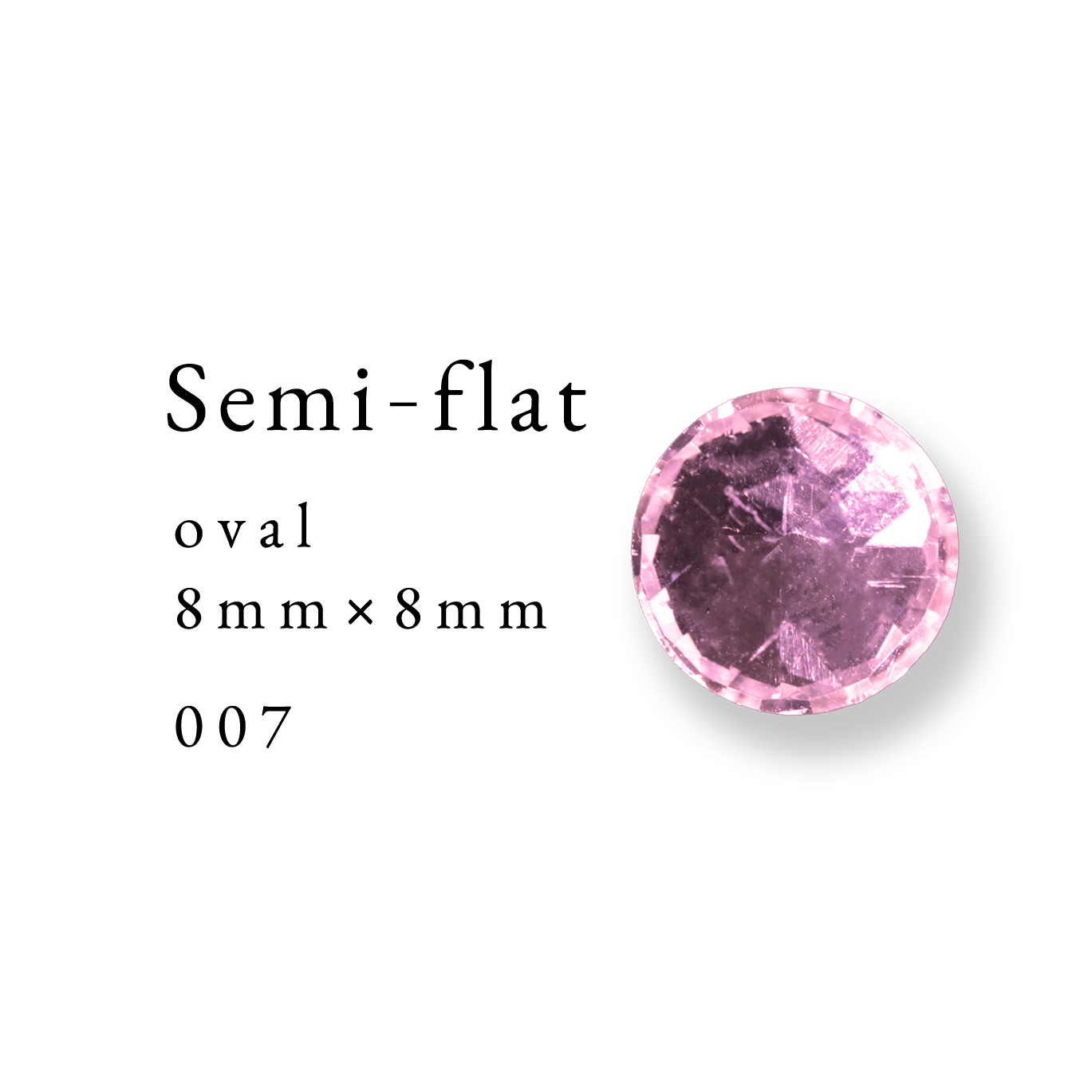 Semi-flat Oval