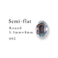 Semi-flat Round