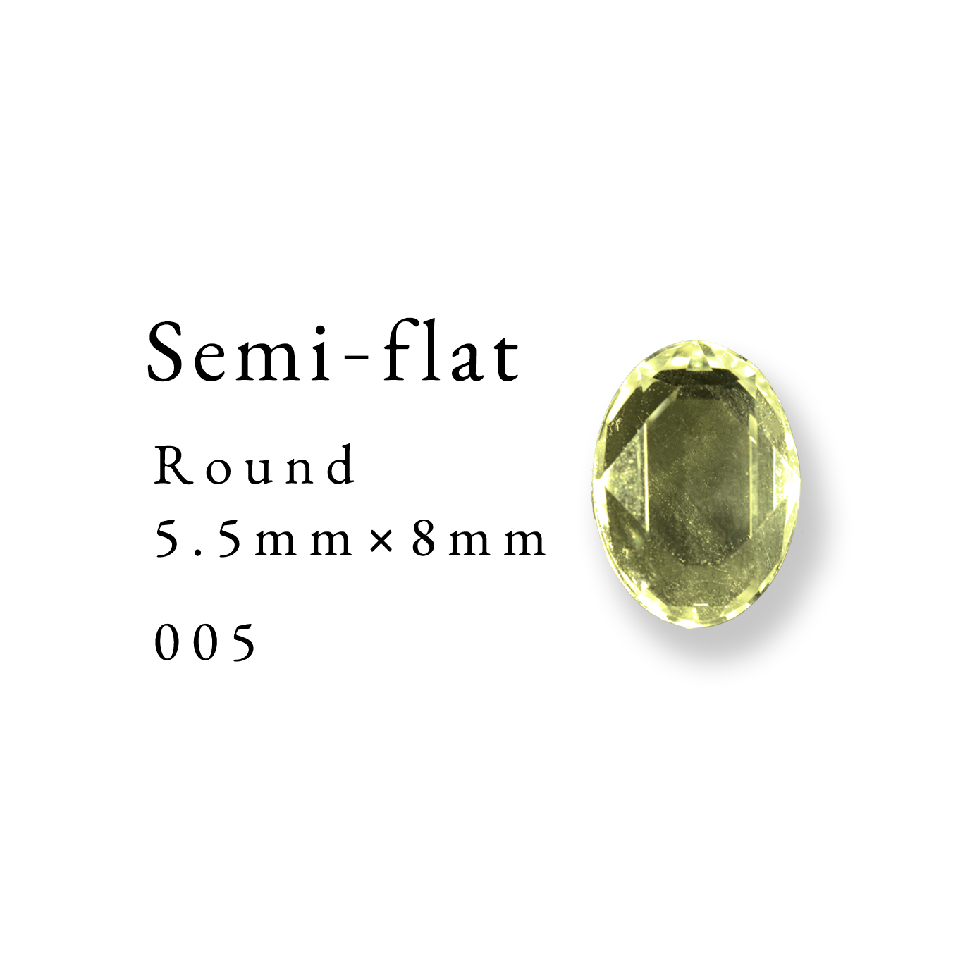 Semi-flat Round
