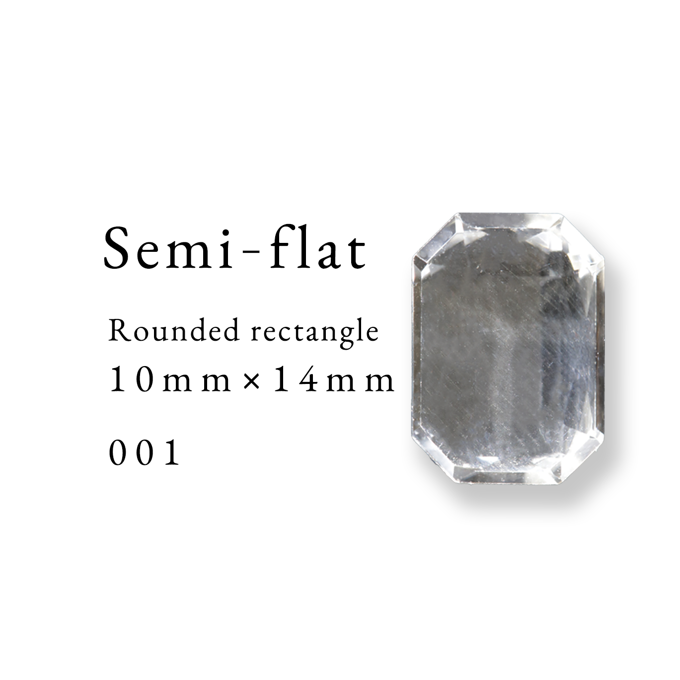 Semi-flat Rounded rectangle