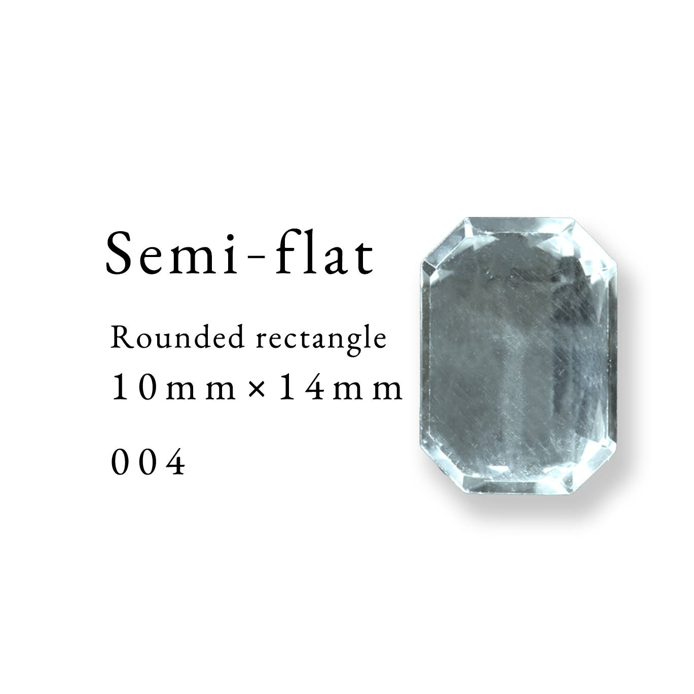 Semi-flat Rounded rectangle