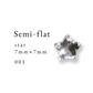 Semi-flat Star