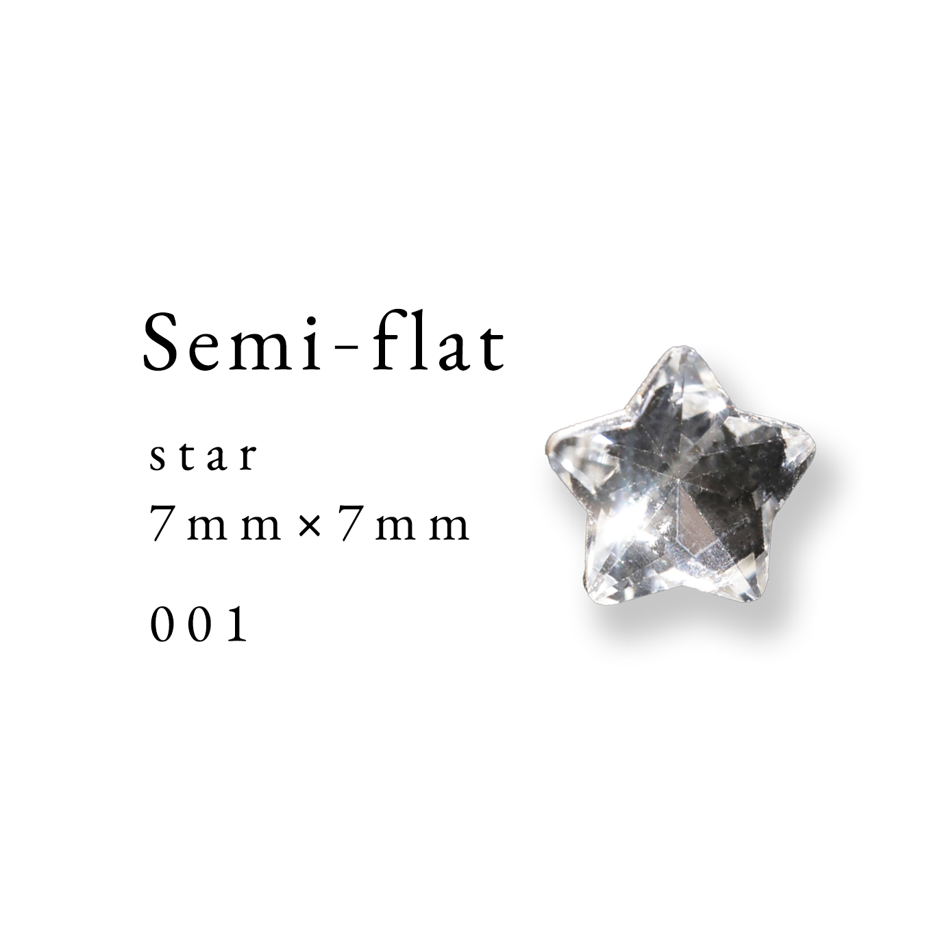 Semi-flat Star