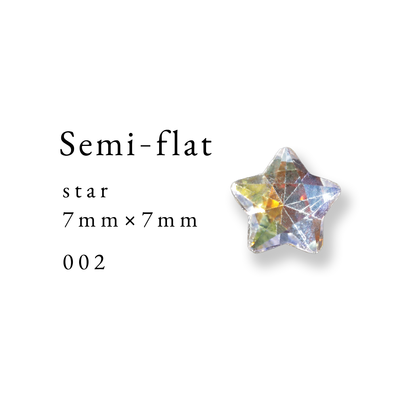 Semi-flat Star
