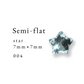 Semi-flat Star